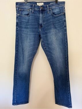 Madewell Slim Everyday Flex Jeans 36x34 Cromwell Wash Straight Stretch